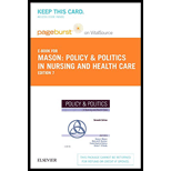 Policy and Politics in Nursing and Health Care- Access by Diana J. Mason, Deborah B. Gardner and Freida Hopkins Outlaw - ISBN 9780323299909