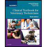 McCurnins Clinical Textbook for Veterinary Technicians 9TH 18 Edition, by Joanna M Bassert - ISBN 9780323394611