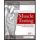 Daniels and Worthinghams Muscle Testing 10TH 19 Edition, by Dale Avers - ISBN 9780323569149