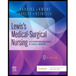 Lewiss Medical Surgical Nursing   With Access 12TH 23 Edition, by Mariann M Harding - ISBN 9780323789615