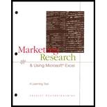 Market Research and Using Microsoft Excel / With 3.5 Disk