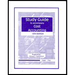 Cost Accounting (Study Guide)