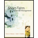 Short Term Financial Management