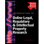 Introduction to Online Legal, Regulatory and Intellectual Property Research