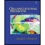 Organizational Behavior  Essential Tenets   Package