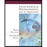 Intermediate Microeconomics and Its Application  Cloth 10TH Edition 