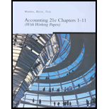 Accounting   Chapter 1 11. (Custom Package)