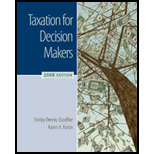 Taxation for Decision Makers, 2008  Package