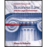 Essentials of Business Law and Legal Environment