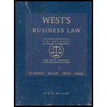 West's Bus Law (Custom Package) -  Clarkson, Miller, Jentz and Cross, Hardback
