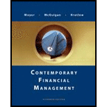 Contemporary Financial Management