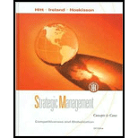 Strategic Management  Competitiveness and Globalization, Concepts and Cases