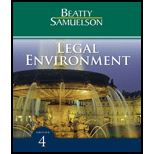 Legal Environment