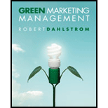 Green Marketing Management