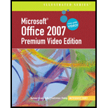 Microsoft Office 2007 Illustrated Introductory Premium Video Edition   With DVD