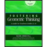 Fostering Geometric Thinking A Guide for Teachers, Grades 5 10   With DVD