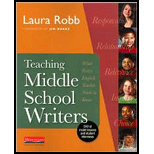 Teaching Middle School Writers   With Dvd