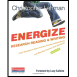 Energize Research Reading and Writing