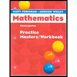 Math, Grade K   Practice Masters Workbook (ISBN10 0328049522; ISBN13 