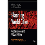 Planning World Cities  Globalization and Urban Politics