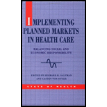 Implementing Planned Markets in Health