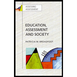 Education, Assessment, and Society