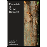 Essentials of Social Research