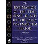 Estimation of the Time Since Death