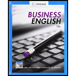 Business English 13TH 20 Edition, by Mary Ellen Guffey - ISBN 9780357033784