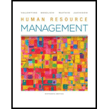Human Resource Management 16TH 20 Edition, by Sean R Valentine Patricia Meglich Robert L Mathis and John Jacks - ISBN 9780357033852