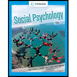 Social Psychology 11TH 21 Edition, by Saul Kassin Steven Fein and Hazel Rose Markus - ISBN 9780357122846