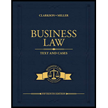 Business Law: Text And Cases 15th Edition (9780357129630) - Textbooks.com