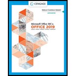 Microsoft Office 365 & Office 2019 Advanced by S. Cable, S. Freund, E. Monk, S. Sebok, J. Starks and M. Vermaat - ISBN 9780357359990