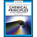 Chemical Principles in the Laboratory 12TH 21 Edition, by Emil Slowinski Wayne C Wolsey and Robert Rossi - ISBN 9780357364536
