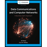 Data Communications and Computer Networks 9TH 23 Edition, by Jill West - ISBN 9780357504406