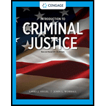 Introduction to Criminal Justice Looseleaf 17TH 22 Edition, by Larry J Siegel and John L Worrall - ISBN 9780357631003