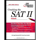 Cracking the Sat II  French, 2001 2002 Edition