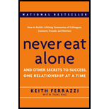 Never Eat Alone  Other Secrets to Success, One Relationship at a Time