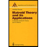 Matroid Theory and Its Application in Elec. Network