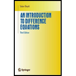 Introduction to Difference Equations