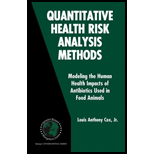 Quantitative Health Risk Analysis Methods