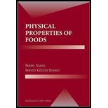 Physical Properties of Foods