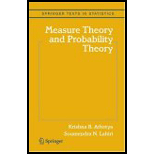 Measure Theory and Probability Theory