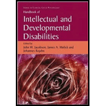 Handbook of Intellectual and Developmental Disabilities