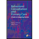 Behavioral Consultation and Primary Care   With CD