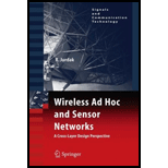 Wireless Ad Hoc and Sensor Networks A Cross Layer Design Perspective