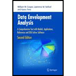 Data Envelopment Analysis  Comprehensive Text with Models, Applications, References and DEA Solver Software