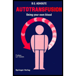 Autologous Transfusion  Using Your Own Blood