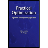 Practical Optimization  Algorithms and Engineering Applications