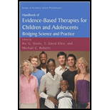 Handbook of Evidence Based Therapies for Children and Adolescents Bridging Science and Practice